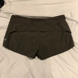 Lululemon Size 10 Olive Short! Great Condition!